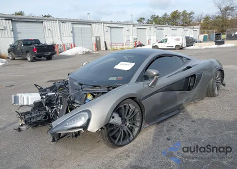 2017 Mclaren 570S z USA, uszkodzony, nr VIN SBM13DAA4HW002506